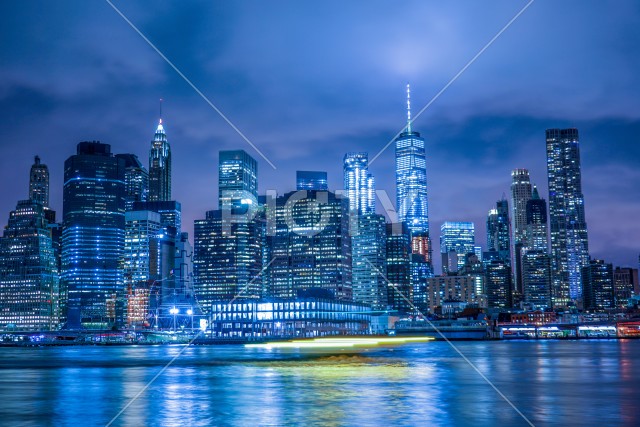 ニューヨーク・マンハッタンの夜景