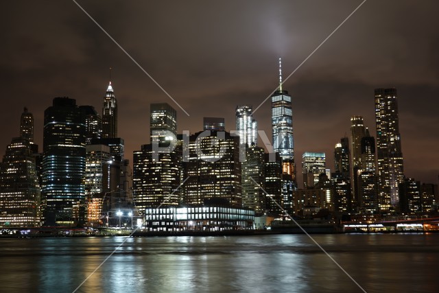 ニューヨーク・マンハッタンの夜景