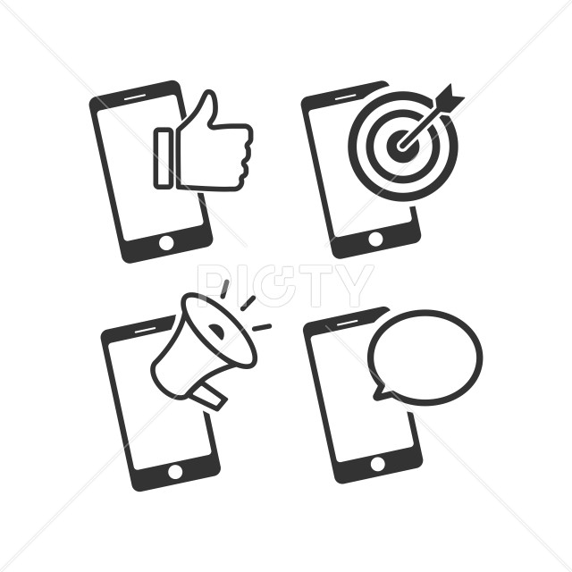 スマホSNSアイコンセット