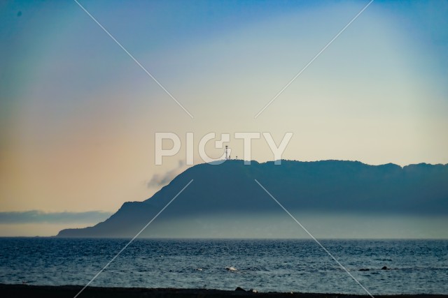 函館山と函館の夕景