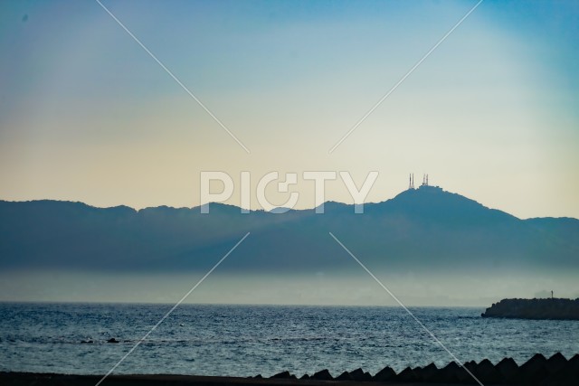 函館山と函館の夕景
