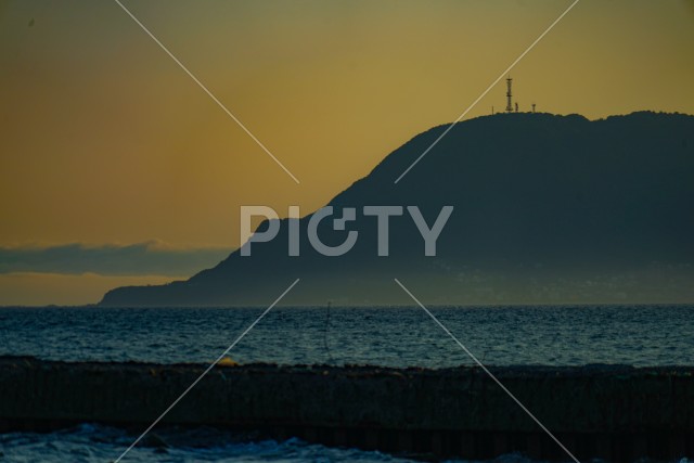 函館山と函館の夕景