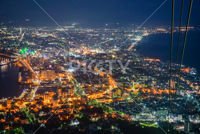 函館の夜景（函館山から撮影）