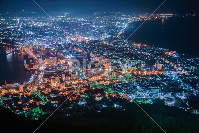 函館の夜景（函館山から撮影）