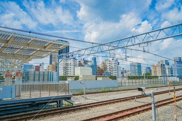 高輪ゲートウェイ駅のプラットフォームのイメージ