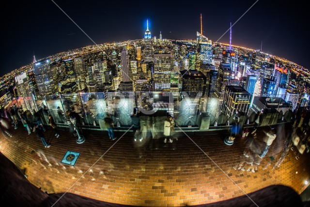ニューヨーク・マンハッタンの夜景