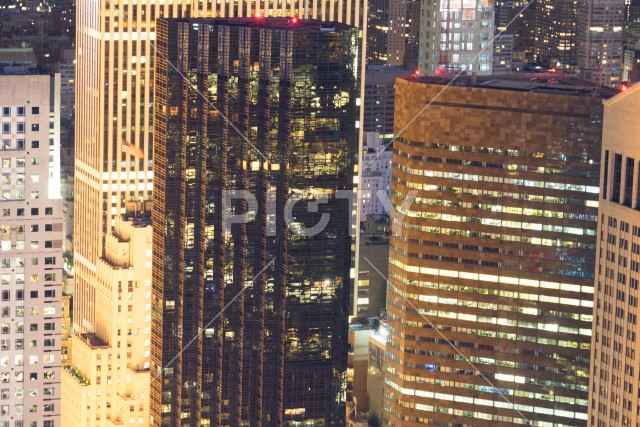 ニューヨーク・マンハッタンの夜景