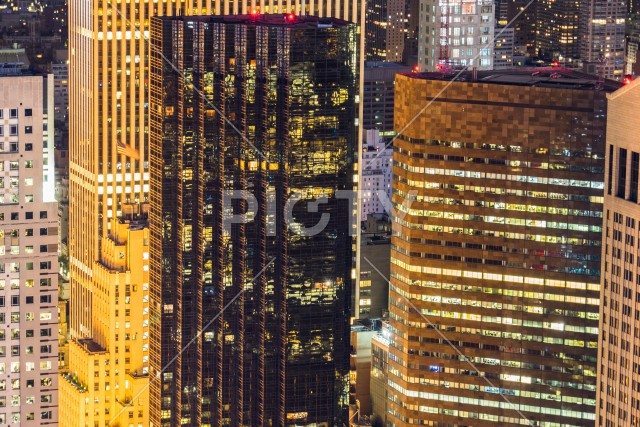 ニューヨーク・マンハッタンの夜景