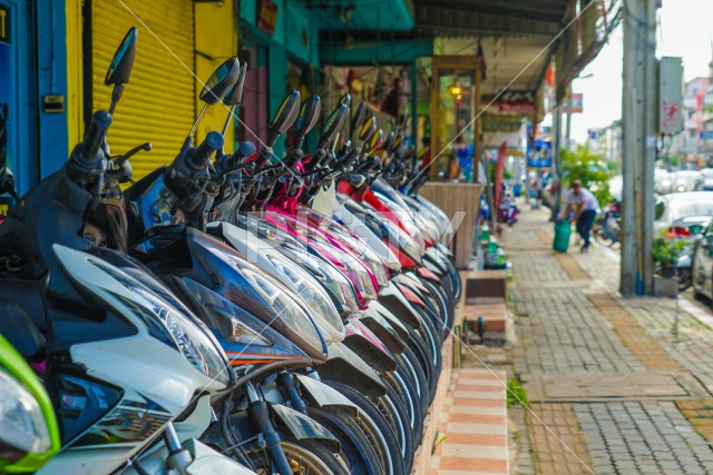 パッタヤーの市街地（タイ王国）のイメージ