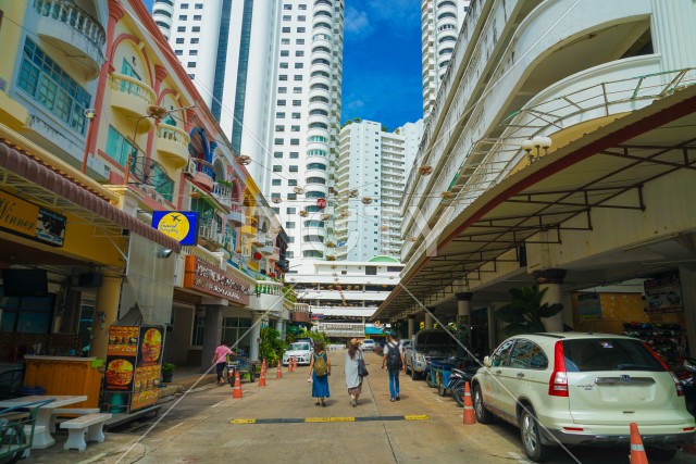 パッタヤーの市街地（タイ王国）のイメージ