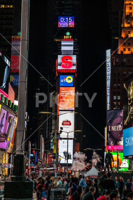 ニューヨーク・タイムズスクエア（TimesSquare）の夜景