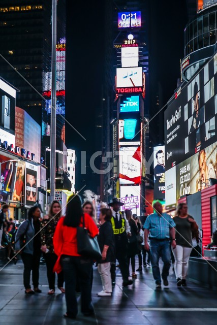 ニューヨーク・タイムズスクエア（TimesSquare）の夜景