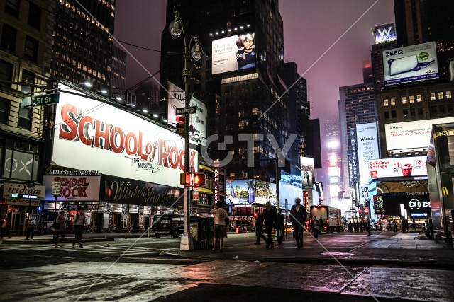 ニューヨーク・タイムズスクエア（TimesSquare）の夜景