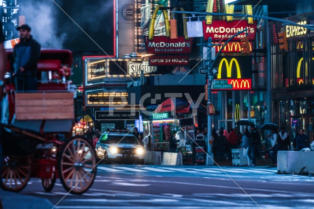 ニューヨーク・タイムズスクエア（TimesSquare）の夜景