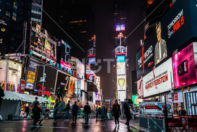 ニューヨーク・タイムズスクエア（TimesSquare）の夜景