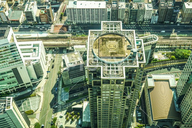 横浜市街地の街並み