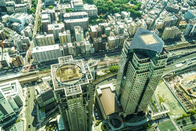 横浜市街地の街並み