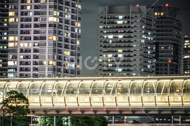 横浜・みなとみらいのマンション群