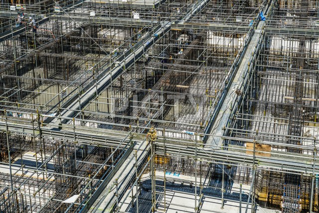 建築現場（基礎工事）のイメージ