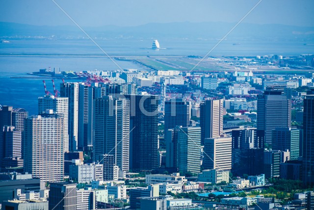 六本木ヒルズ展望台からの都市風景