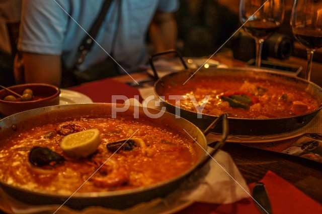 スペイン料理（パエリア）