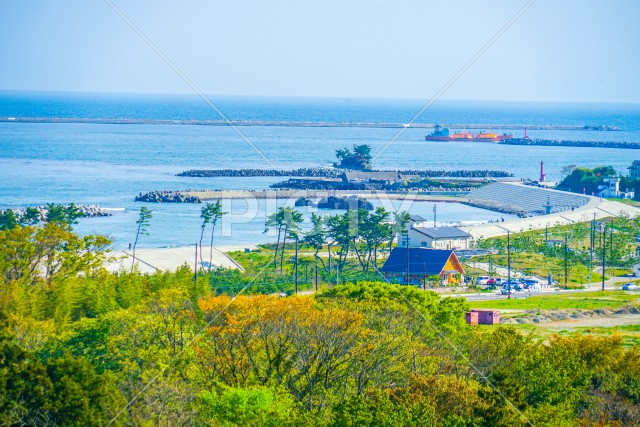 宮城県・七ヶ浜町の風景