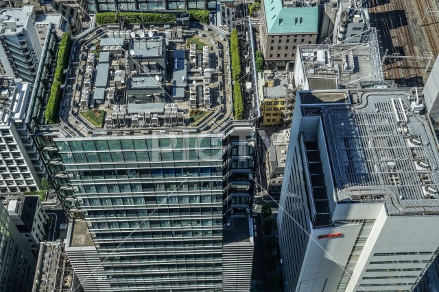 世界貿易センタービル（シーサイドトップ）から見える東京の街並み