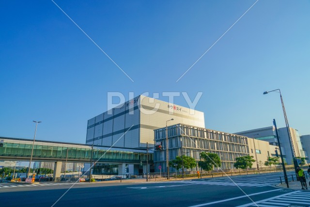 豊洲市場の建物のイメージ