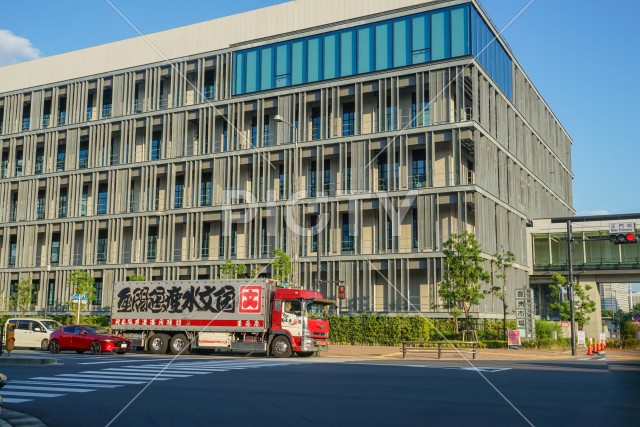 豊洲市場の建物のイメージ