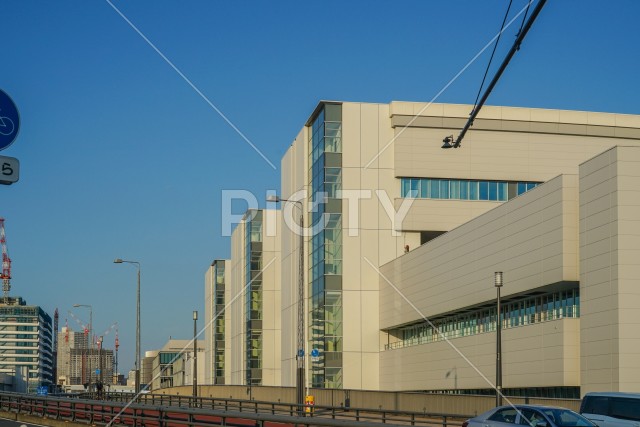 豊洲市場の建物のイメージ