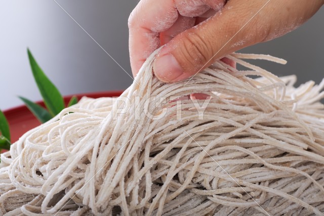 打ちたての手打ち蕎麦