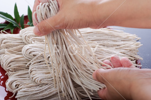 打ちたての手打ち蕎麦