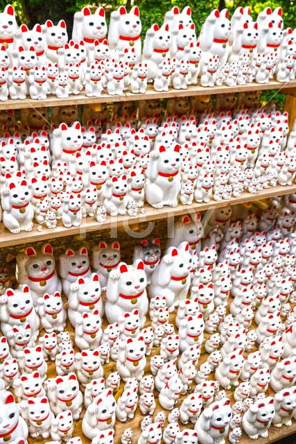 招き猫（世田谷区豪徳寺）