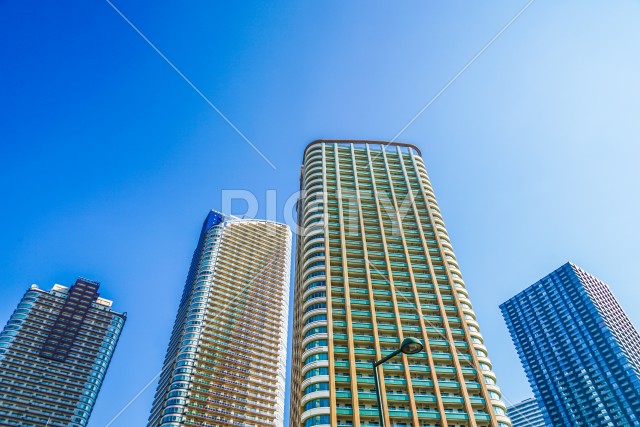 武蔵小杉の高層マンション群
