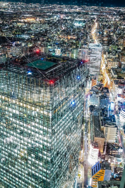 名古屋の夜景（スカイプロムナードから）