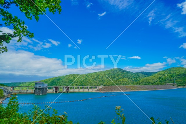 忠別湖ダム（北海道上川郡）