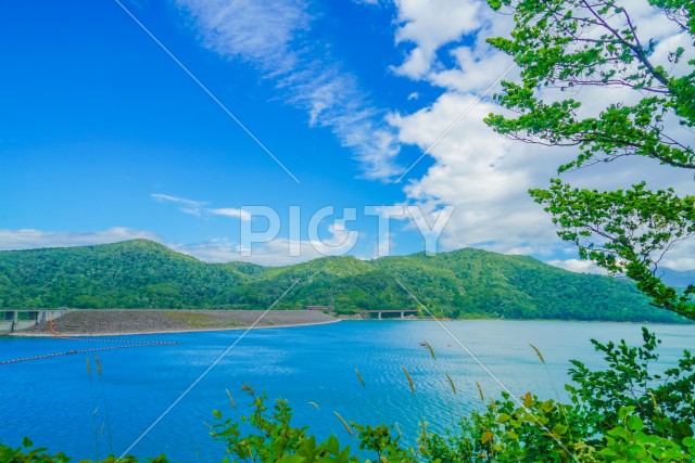 忠別湖ダム（北海道上川郡）