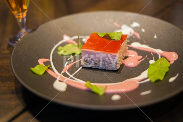 苺のケーキのイメージ