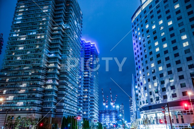 横浜・みなとみらいの夜景