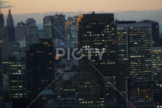 シーサイドトップ（世界貿易センタービルの展望台）からの風景