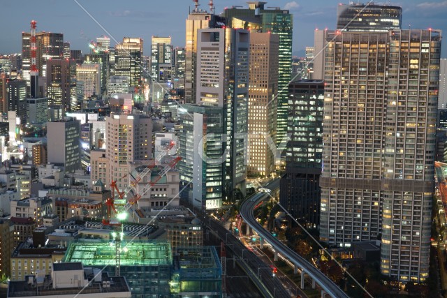 シーサイドトップ（世界貿易センタービルの展望台）からの風景