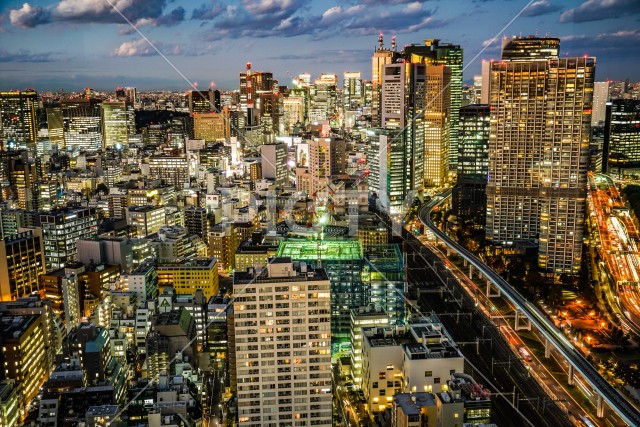 シーサイドトップ（世界貿易センタービルの展望台）からの風景