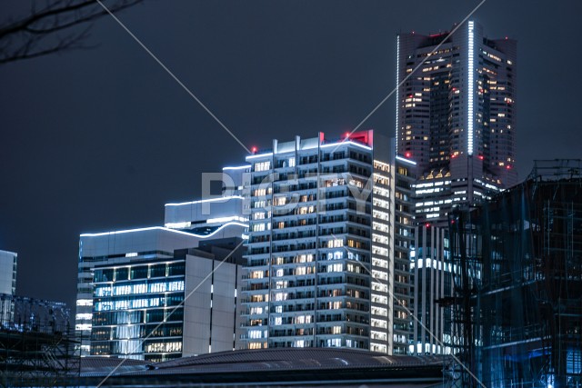 横浜・みなとみらいの夜景