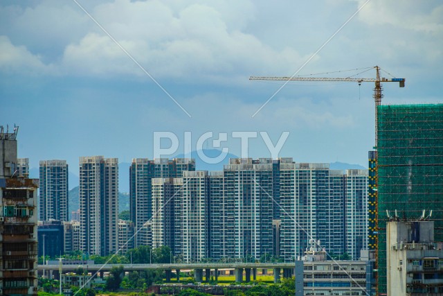 マカオのマンション（集合住宅）