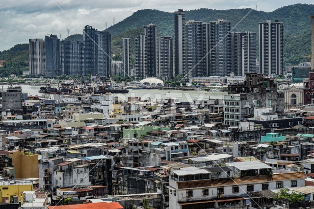 マカオのマンション（集合住宅）