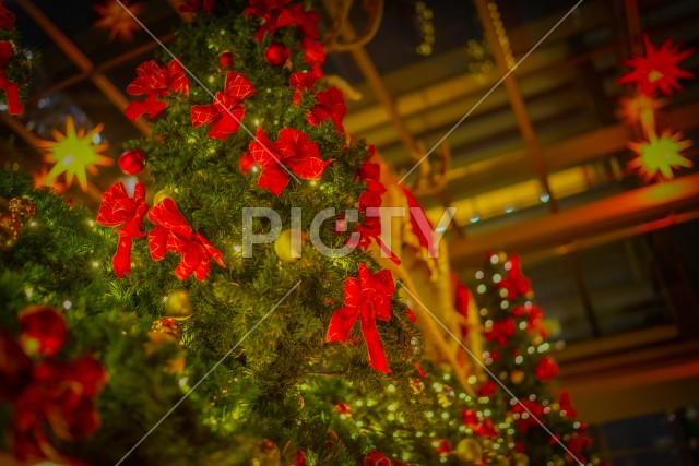 クリスマスツリーの装飾