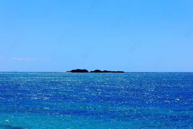 キラキラした海