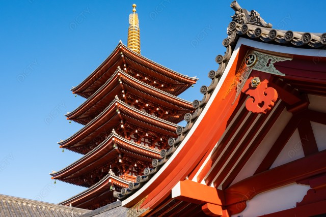 浅草寺五重塔