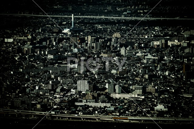東京の街並み（東京スカイツリーから撮影）