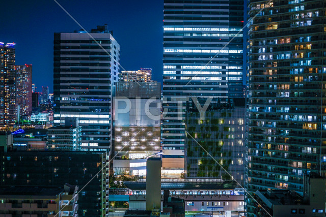 豊洲の高層マンション群（東京都江東区）